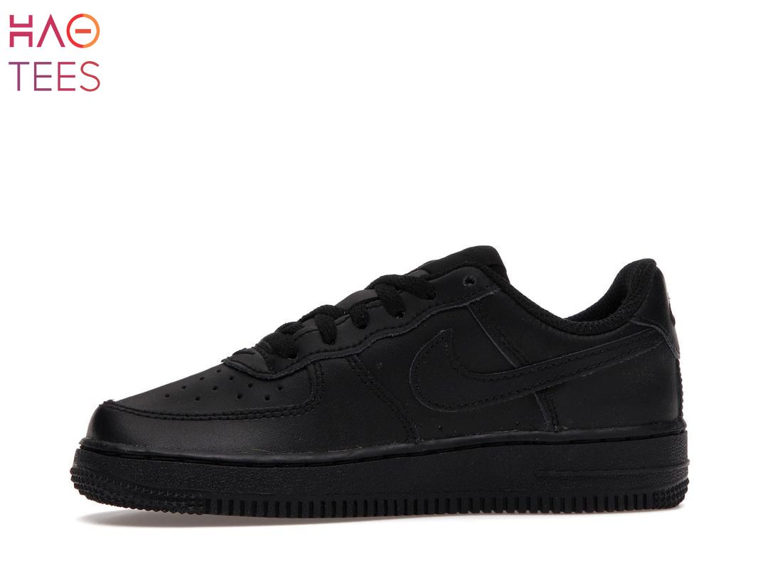 LIMITED Nike Air Force 1 Low Triple Black Gs Luxury Store