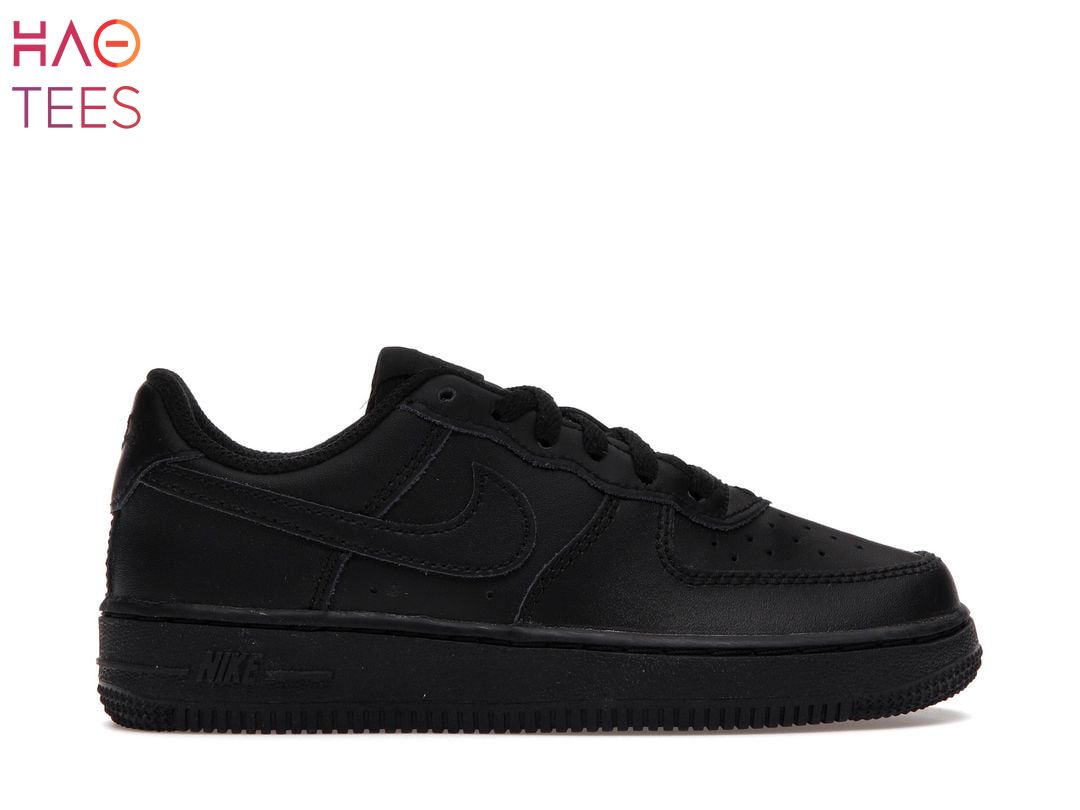 LIMITED Nike Air Force 1 Low Triple Black Gs Luxury Store