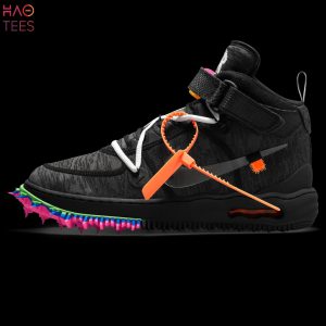 LIMITED Off-White x Nike Air Force 1 Mid Black