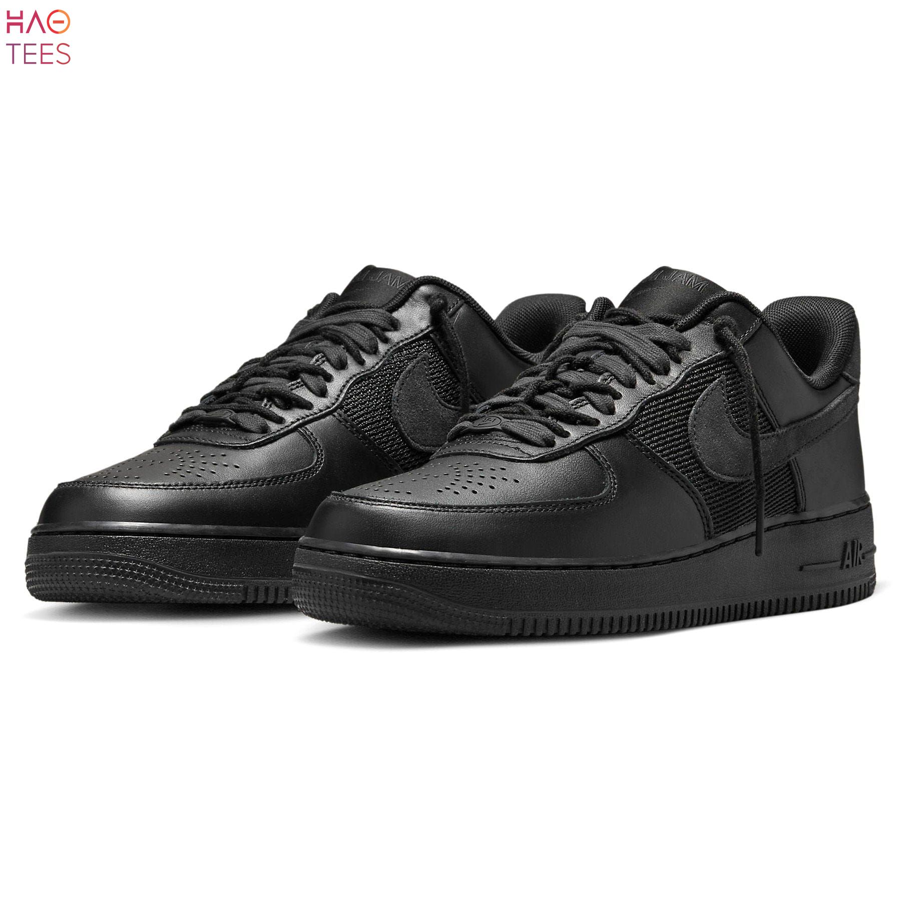 LIMITED Slam Jam x Nike Air Force 1 Low Black Off Noir Luxury Store