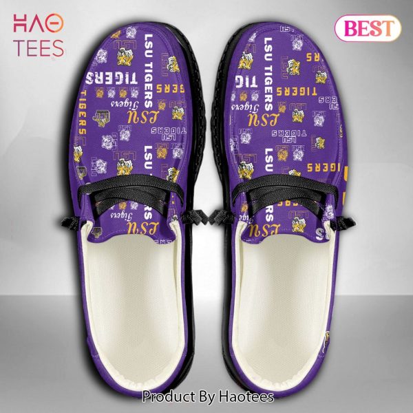 LUXURY NCAA California Golden Bears Custom Name Hey Dude Shoes
