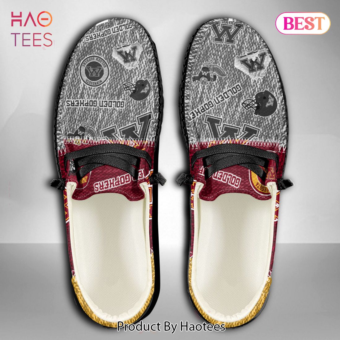 LUXURY NCAA Maryland Terrapins Custom Name Hey Dude Shoes LUXURY NCAA Maryland Terrapins Custom Name Hey Dude Shoes