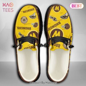 LUXURY NCAA Northern Illinois Huskies Custom Name Hey Dude Shoes