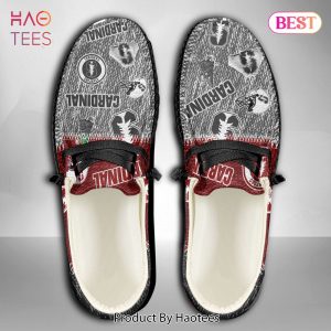 LUXURY NCAA SMU Mustangs Custom Name Hey Dude Shoes