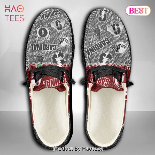 LUXURY NCAA SMU Mustangs Custom Name Hey Dude Shoes