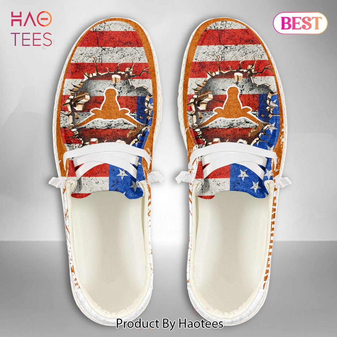 LUXURY NCAA South Carolina Gamecocks Custom Name Hey Dude Shoes