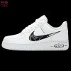 LUXURY Nike Air Force 1 Low Sketch – Black