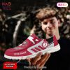 NCAA Arkansas Razorbacks Custom Name Hey Dude Shoes