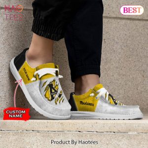 NCAA Appalachian State Mountaineers Custom Name Hey Dude Shoes