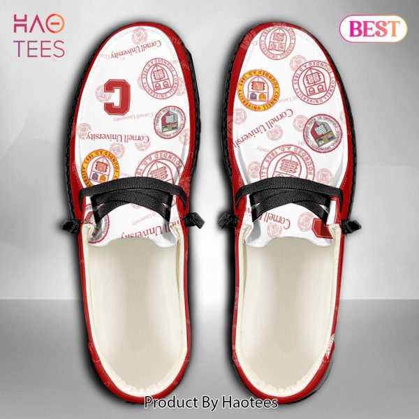 NCAA Cornell University Custom Name Hey Dude Shoes M7