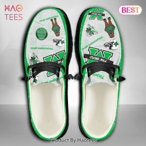 NCAA Marshall Thundering Herd Custom Name Hey Dude Shoes