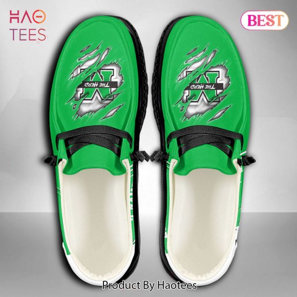 NCAA Marshall Thundering Herd Custom Name Hey Dude Shoes