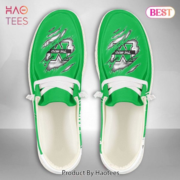 NCAA Marshall Thundering Herd Custom Name Hey Dude Shoes