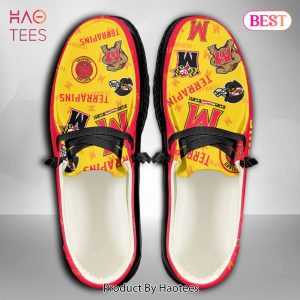 NCAA Maryland Terrapins Custom Name Hey Dude Shoes