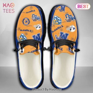 NCAA Memphis Tigers Custom Name Hey Dude Shoes
