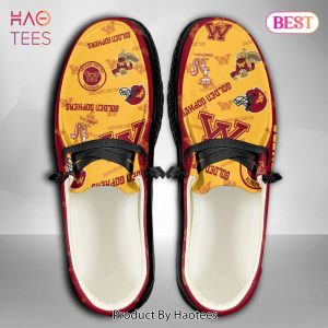 NCAA Minnesota Golden Gophers Custom Name Hey Dude Shoes