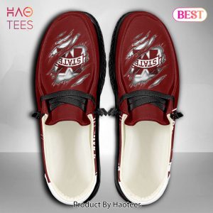 NCAA Mississippi State Bulldogs Custom Name Hey Dude Shoes
