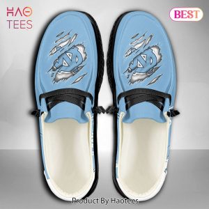 NCAA North Carolina Tar Heels Custom Name Hey Dude Shoes