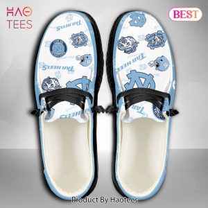 NCAA North Carolina Tar Heels Custom Name Hey Dude Shoes
