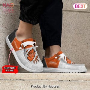 NCAA Sam Houston State Custom Name Hey Dude Shoes