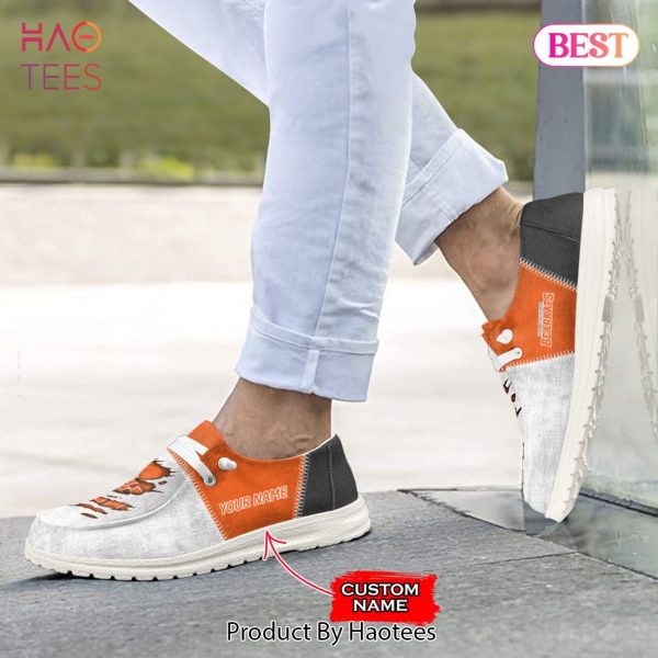 NCAA Sam Houston State Custom Name Hey Dude Shoes