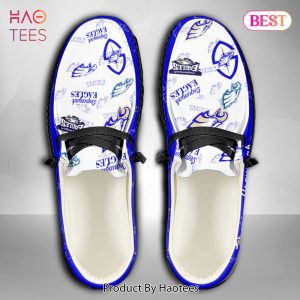 NCAA Sequoyah Eagles Custom Name Hey Dude Shoes M7