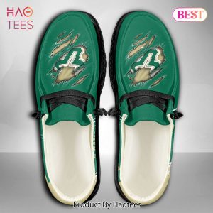 NCAA South Florida Bulls Custom Name Hey Dude Shoes
