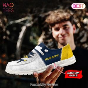 NCAA Toledo Rockets Custom Name Hey Dude Shoes