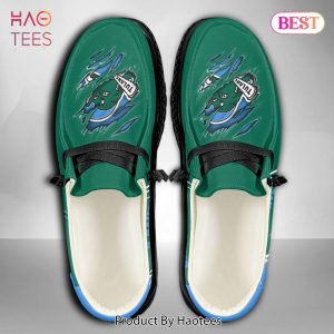 NCAA Tulane Green Wave Custom Name Hey Dude Shoes