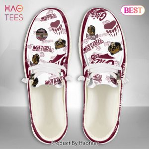 NCAA U of Montana Grizzlies Custom Name Hey Dude Shoes M7