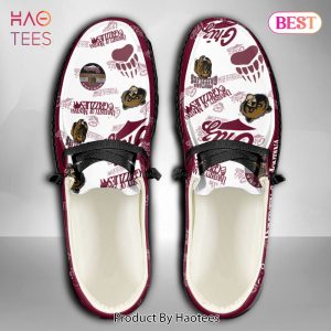 NCAA U of Montana Grizzlies Custom Name Hey Dude Shoes M7