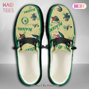 NCAA UAB BLAZERS Custom Name Hey Dude Shoes
