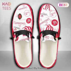NCAA University of Cincinnati Custom Name Hey Dude Shoes M7