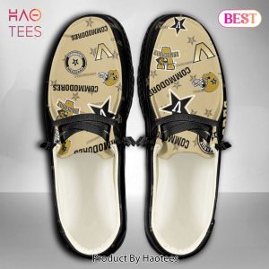 NCAA Vanderbilt Commodores Custom Name Hey Dude Shoes