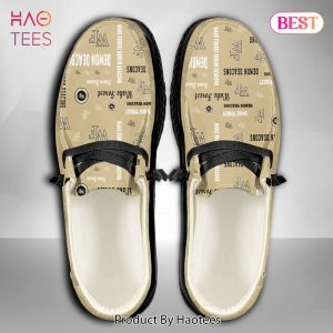 NCAA Wake Forest Demon Deacons Custom Name Hey Dude Shoes