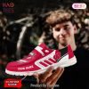 NCAA Wisconsin Badgers Custom Name Hey Dude Shoes