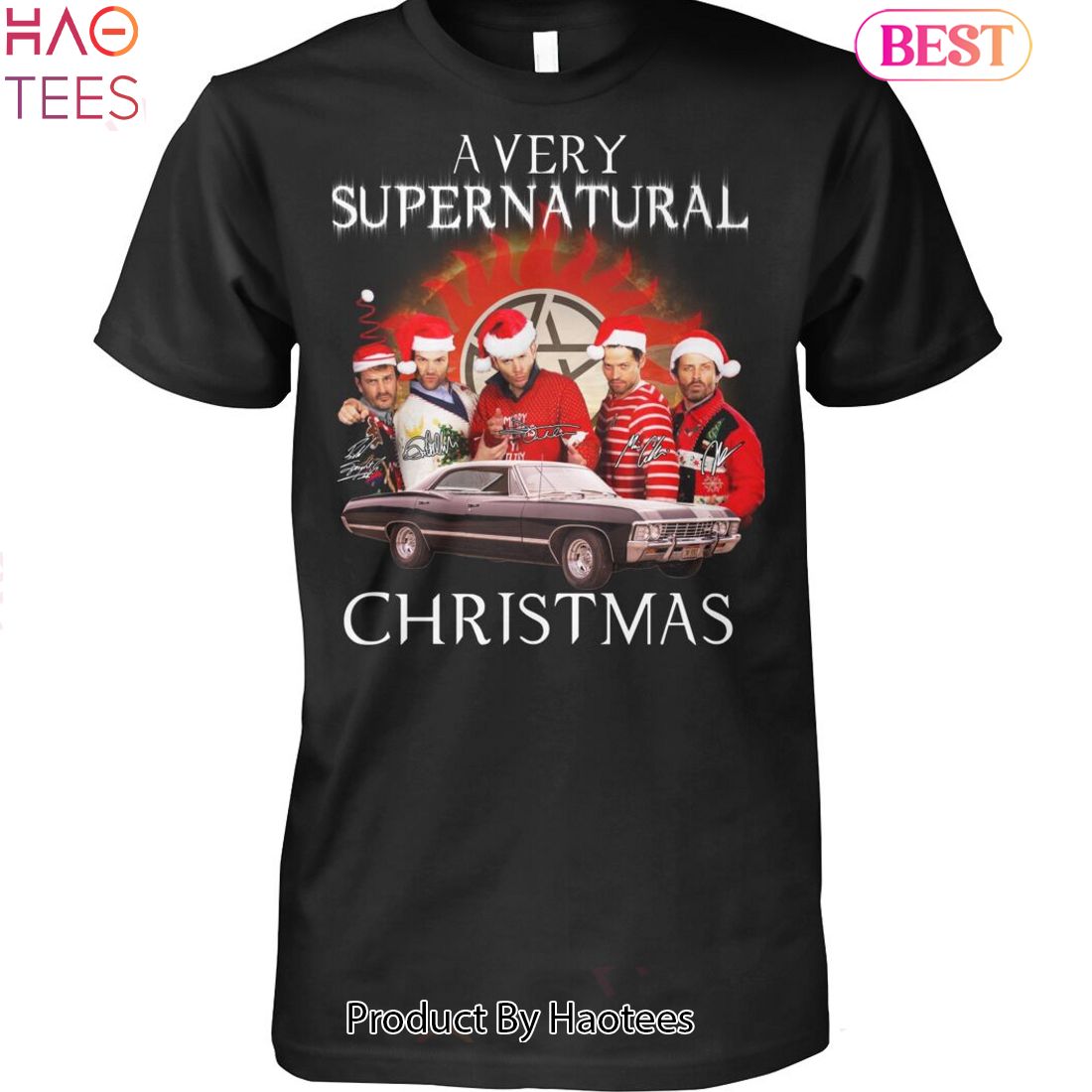 NEW A Very Supernatural Christmas Unisex T-Shirt NEW A Very Supernatural Christmas Unisex T-Shirt