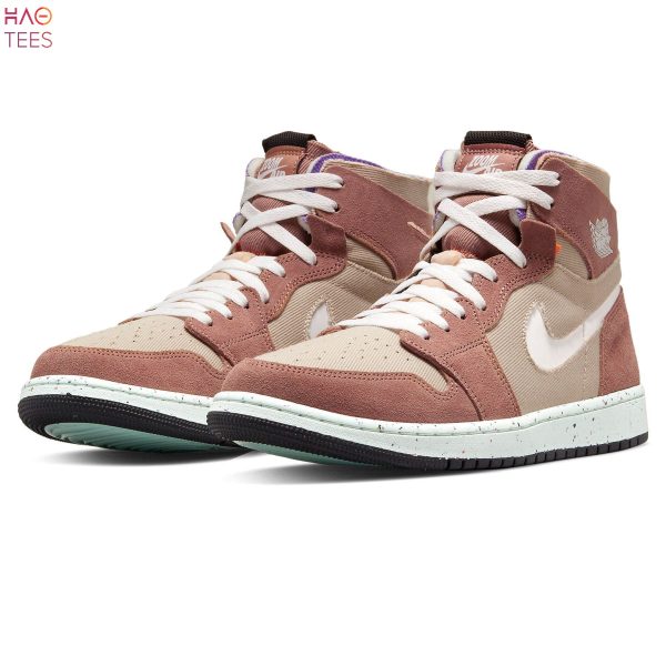 NEW Air Jordan 1 High Zoom Comfort Fossil Stone