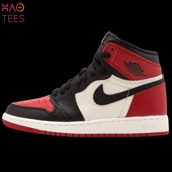 NEW Air Jordan 1 Retro High OG GS _Bred Toe_