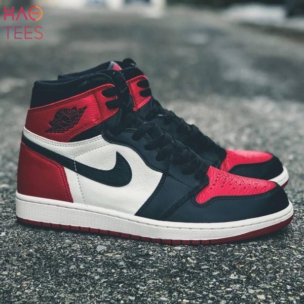 NEW Air Jordan 1 Retro High OG GS _Bred Toe_
