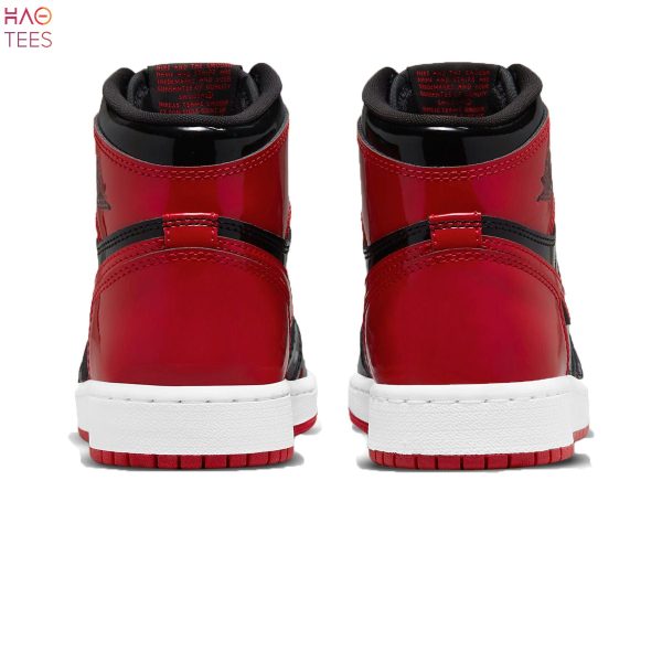 NEW Air Jordan 1 Retro High OG GS Patent Bred