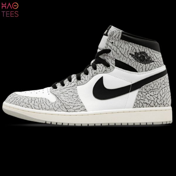NEW Air Jordan 1 Retro High OG White Cement