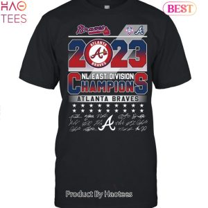 NEW Atlanta Braves 2023 NL East Division Champions Unisex T-Shirt
