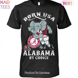 NEW Born USA Alabama Crimson Tide By Choice Unisex T-Shirt