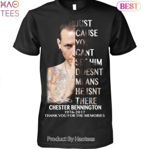 NEW Chester Bennington 1976-2023 Thank You For The Memories Unisex T-Shirt
