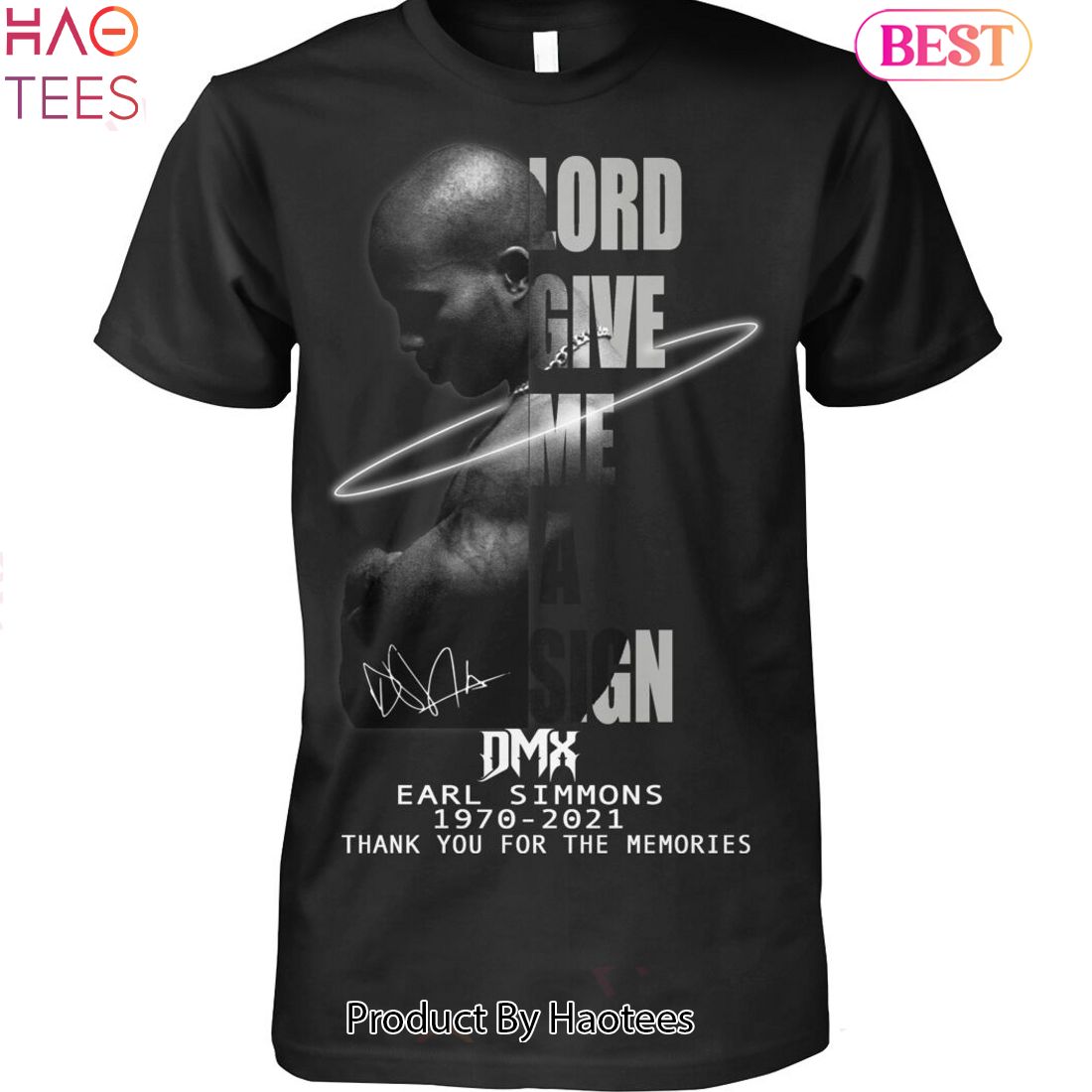 NEW DMX Earl Simmons 1970-2021 Thank You For The Memories Unisex T-Shirt NEW DMX Earl Simmons 1970-2021 Thank You For The Memories Unisex T-Shirt