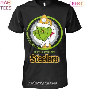 NEW I Hate People But I Love Pittsburgh Steelers Unisex T-Shirt