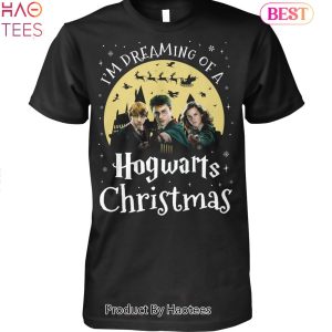 NEW Im Dreaming Of A Hogwarts Legacy Christmas Harry Potter Unisex T-Shirt