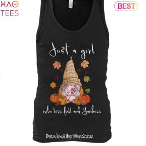 NEW Just A Girl Who Love Fall And New York Yankees Unisex T-Shirt