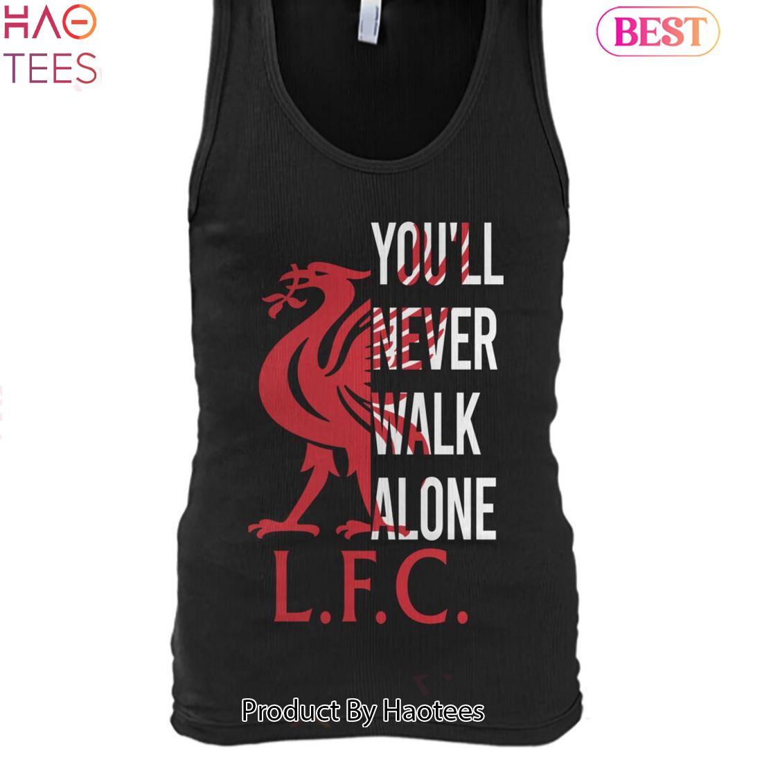 NEW Liverpool F.C You Will Never Walk Alone Unisex T-Shirt NEW Liverpool F.C You Will Never Walk Alone Unisex T-Shirt